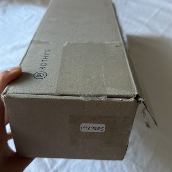 NWT Rothy’s Cloud Grey Birdseye The Point Flat - Picture 10 of 11